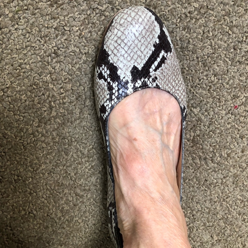 Gorgeous Python print Marina Rinaldi flats! - Picture 6 of 16